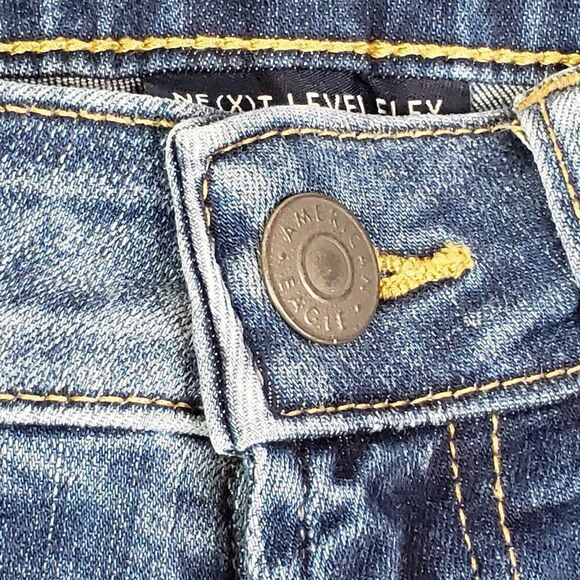 American Eagle Jeans 28 AE Air Flex Stretch Slim Straight Denim Men’s Size 28X30 - Picture 6 of 13